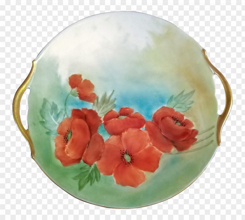 Hand-painted Peony The Poppy Family PNG
