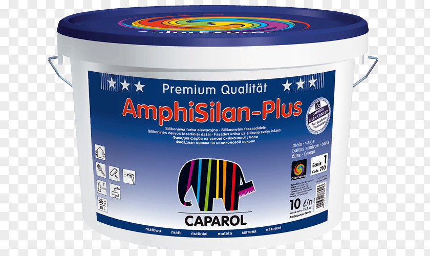 Paint CAPAROL Farben Lacke Bautenschutz Silicone Resin PNG