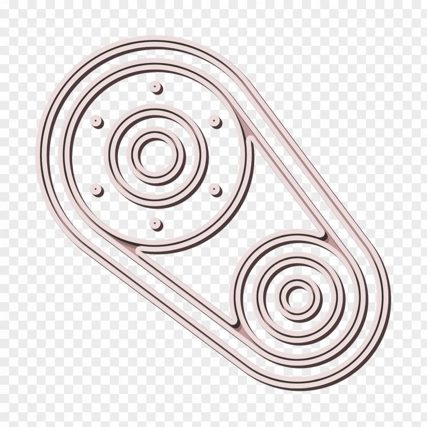 Timing Belt Icon Motor Car Parts PNG