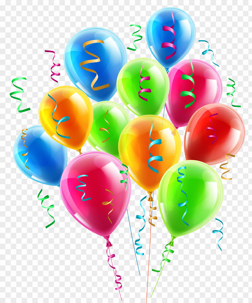 Balloons Decor Clipart Picture Balloon Ribbon Clip Art PNG
