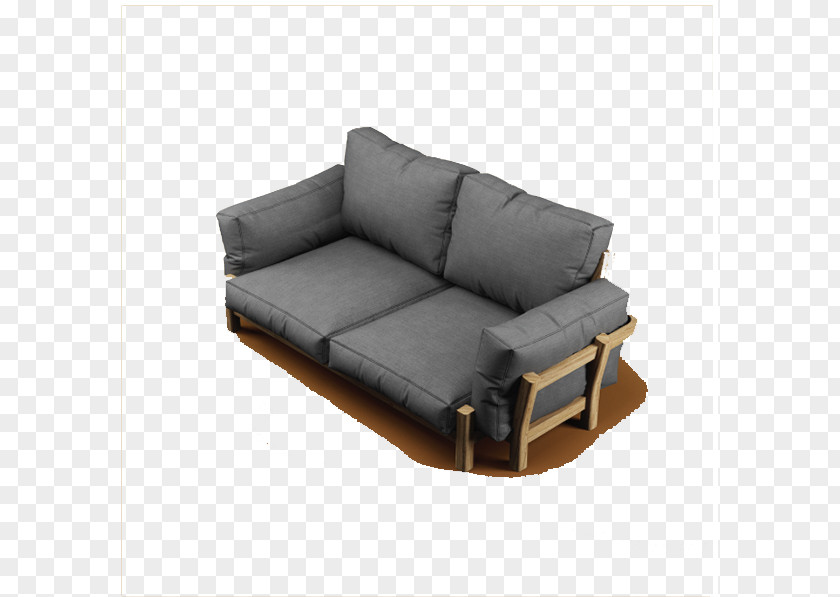 Gray Comfortable Sofa In Kind Free Matting Comfort Bed Couch Loveseat PNG