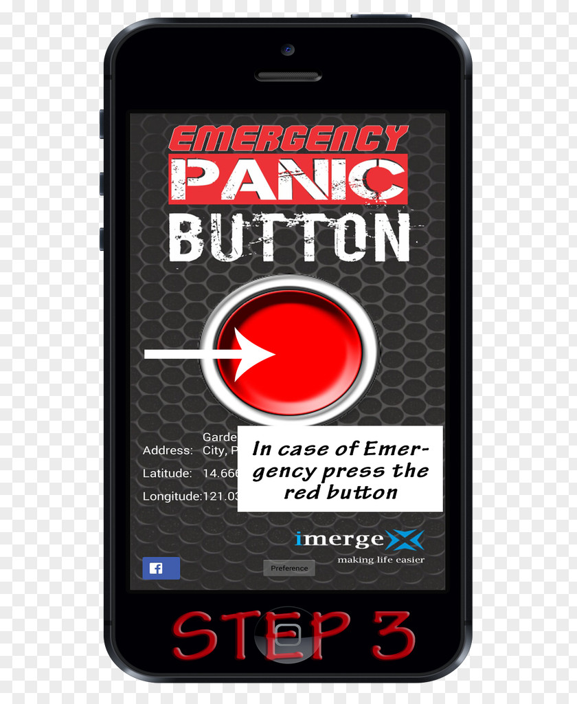 Panic Button Feature Phone Electronics Brand Font PNG