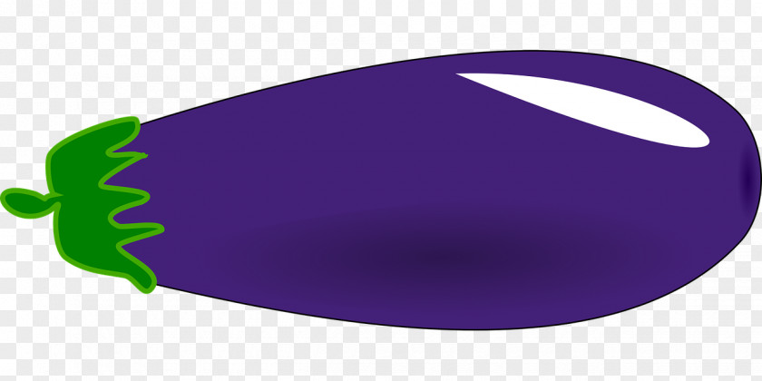 Purple Eggplant Oval Clip Art PNG