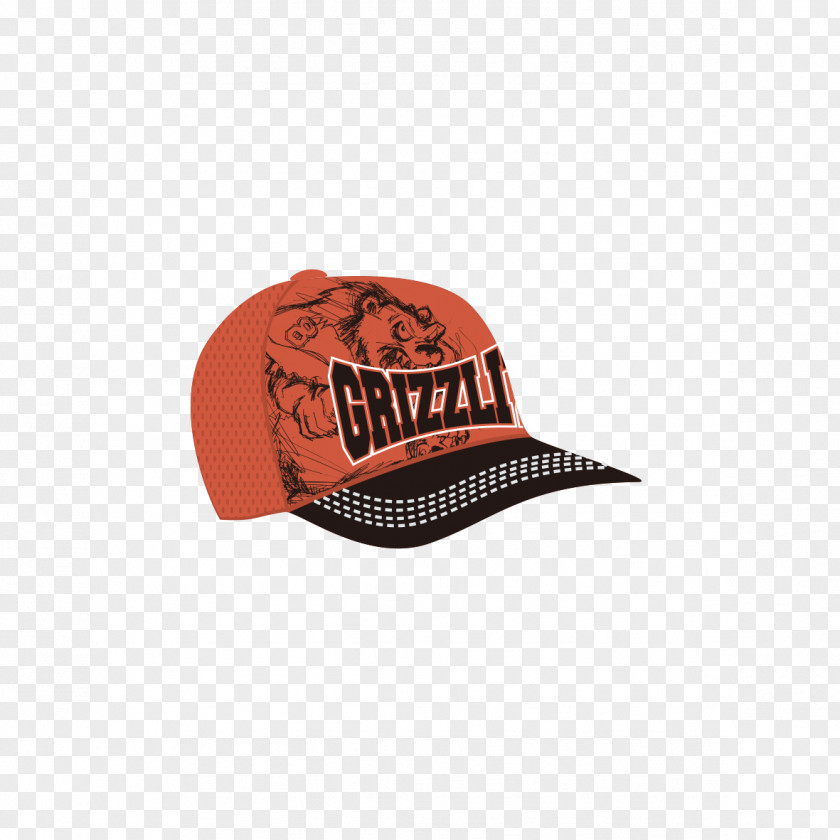 Red Hat Graphic Baseball Cap PNG