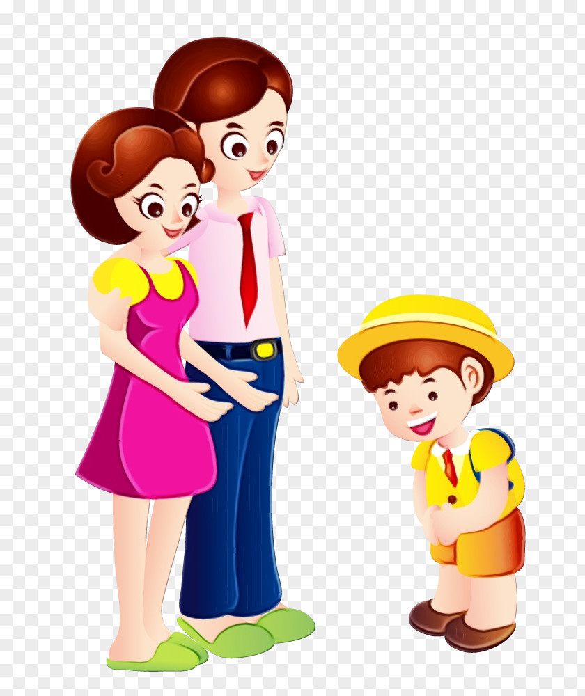 Style Gesture Child Cartoon PNG