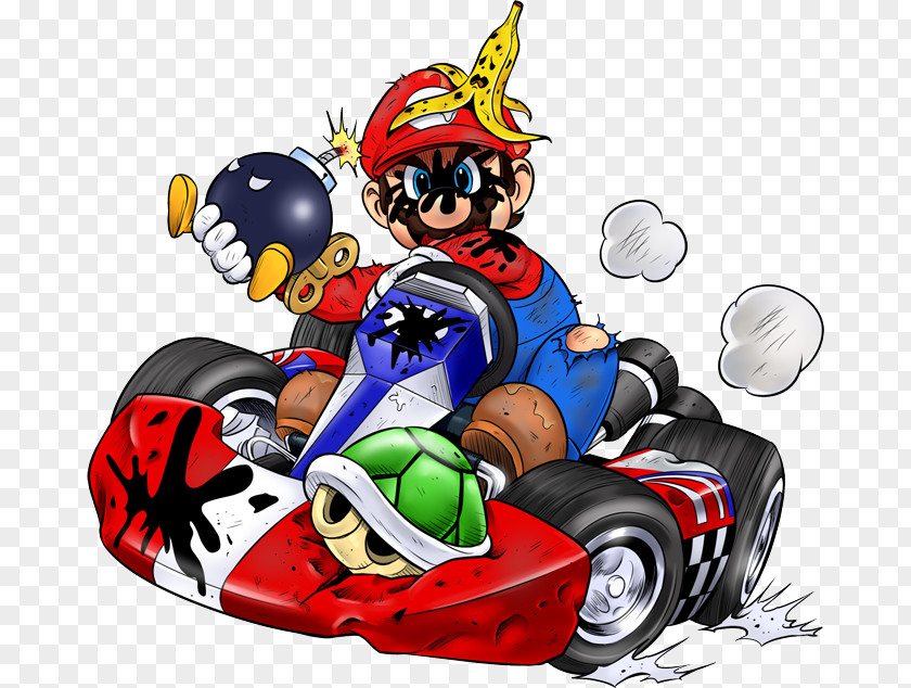 Bop It Parody Mario Kart: Double Dash Luigi Kart Fighter Super PNG