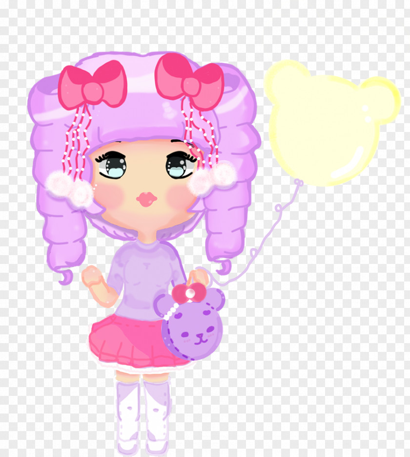 Doll Figurine Pink M Clip Art PNG