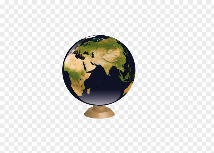 Globe HD World Map Illustration PNG