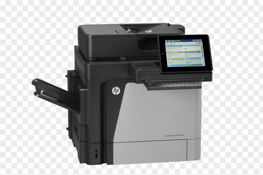 Hewlett-packard Hewlett-Packard Multi-function Printer HP LaserJet Enterprise Flow MFP M630h PNG