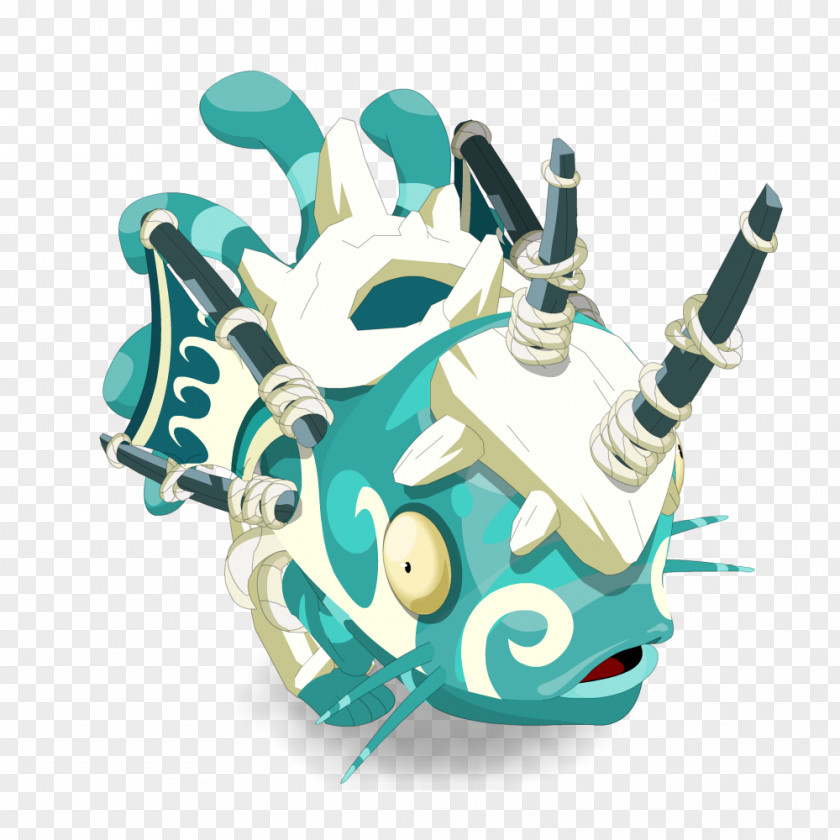 Horse Tack Dofus Color Turquoise Red PNG