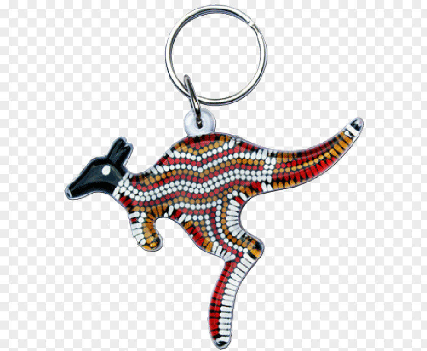 House Keychain Key Chains Keyring Hogarth Arts Indigenous Australian Art Kangaroo PNG