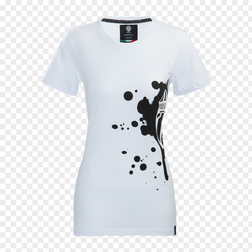 Ink Style Material T-shirt Sleeve Juventus F.C. Neck PNG