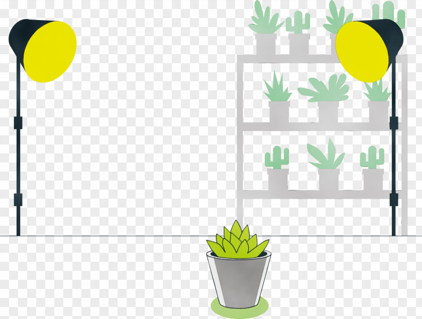 Leaf Energy Angle Flowerpot Line PNG