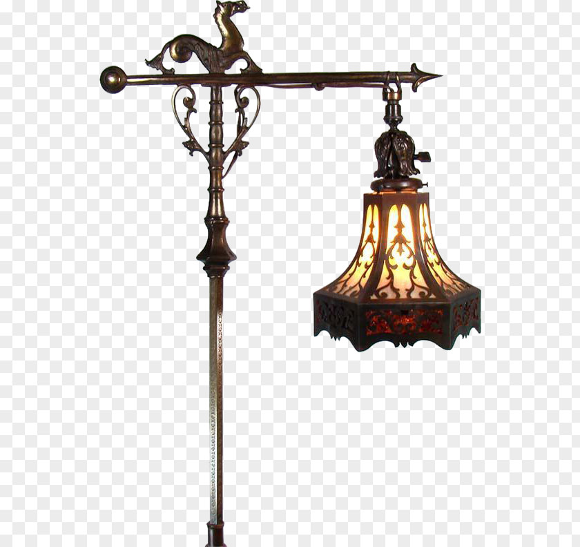 Light Electric Antique Lamp Floor PNG