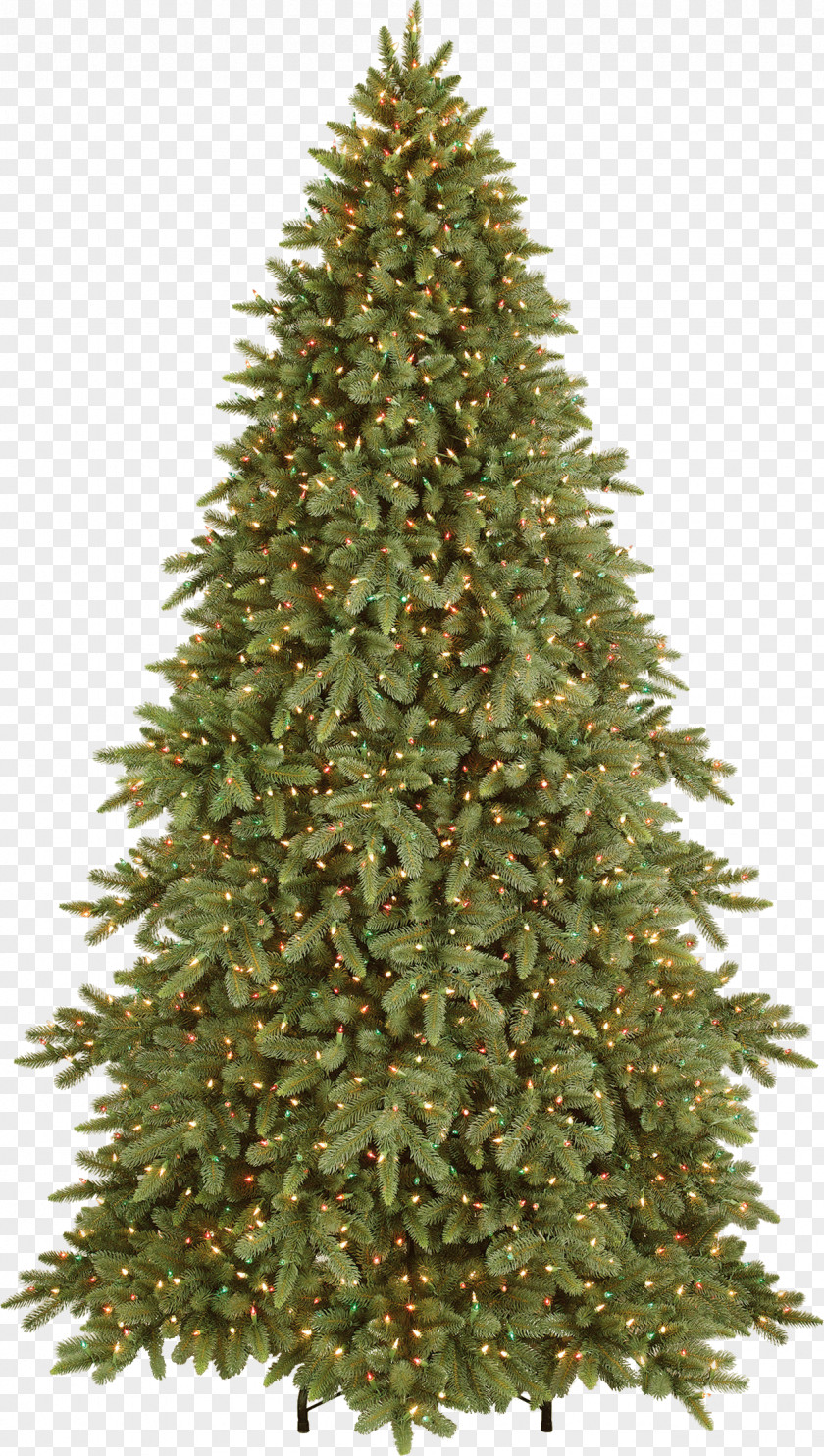 Spruce Artificial Christmas Tree Pre-lit PNG