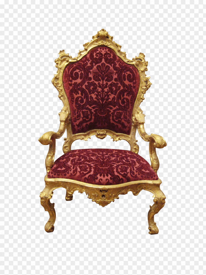 Armchair Chair Throne Clip Art PNG