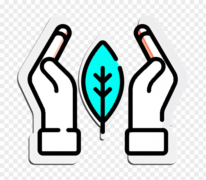 Climate Change Icon Protection Hand PNG