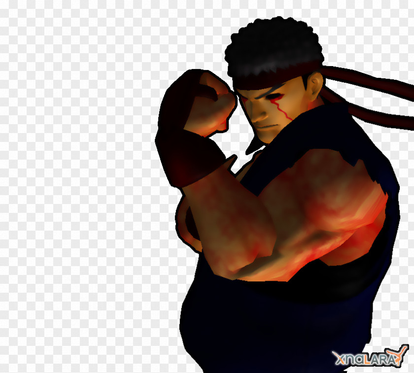 Evil Ryu Akuma DeviantArt PNG