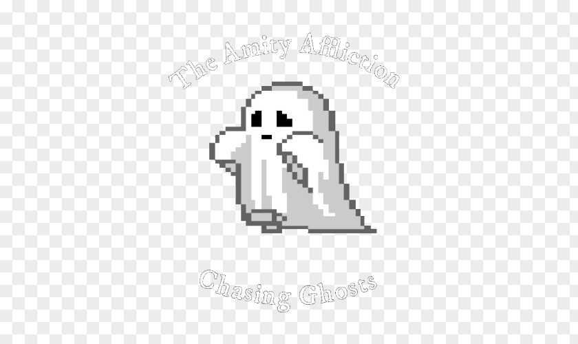 Ghost Pixel Art PNG