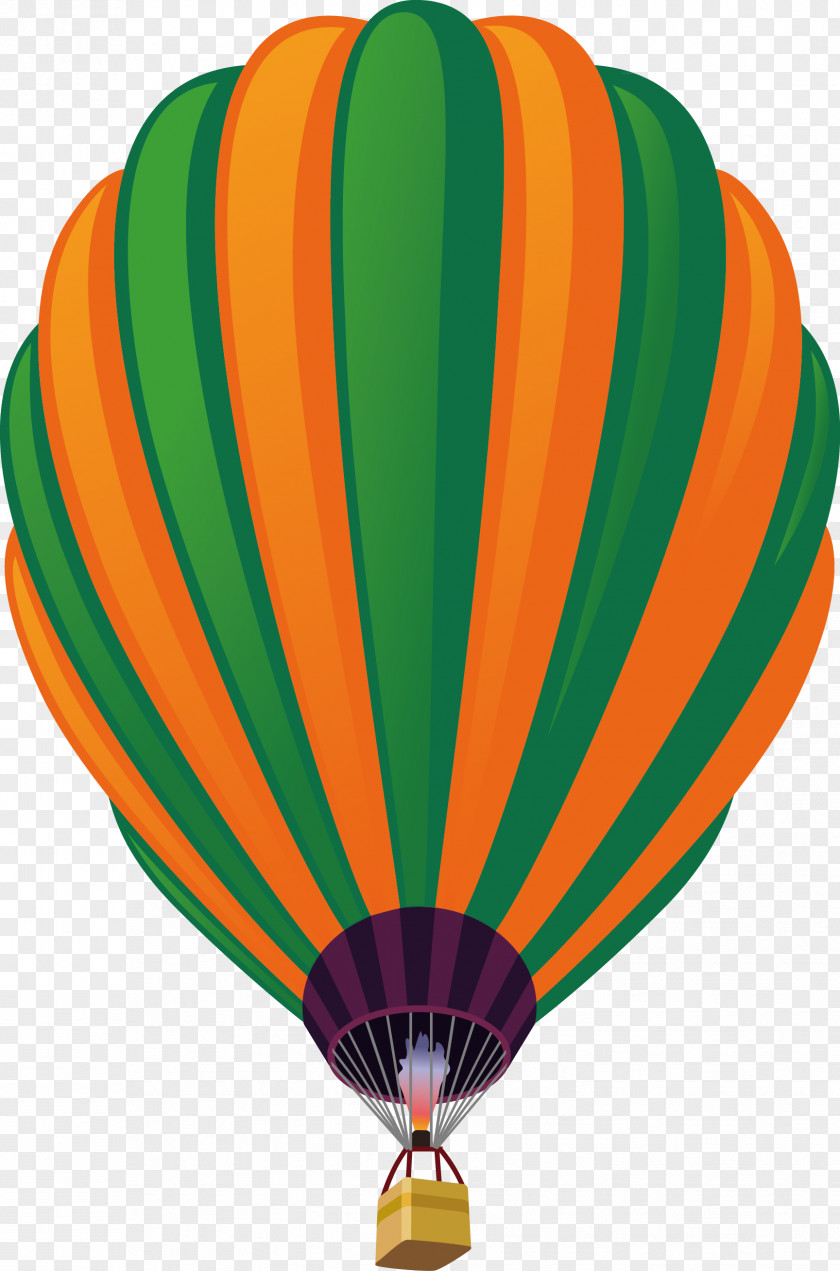 Hot Air Balloon Image Design Vector Graphics PNG