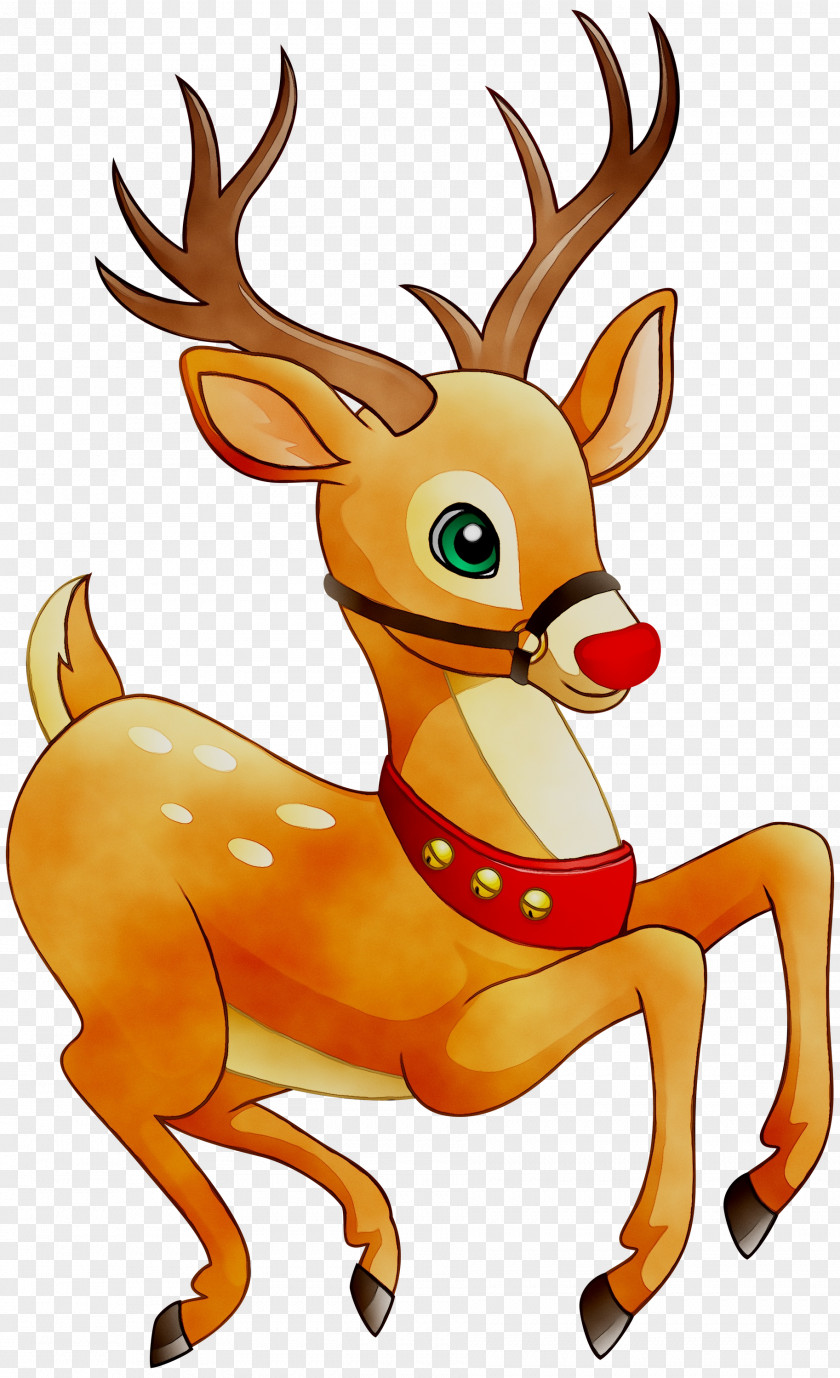 Reindeer Rudolph Santa Claus Christmas Day Candy Cane PNG