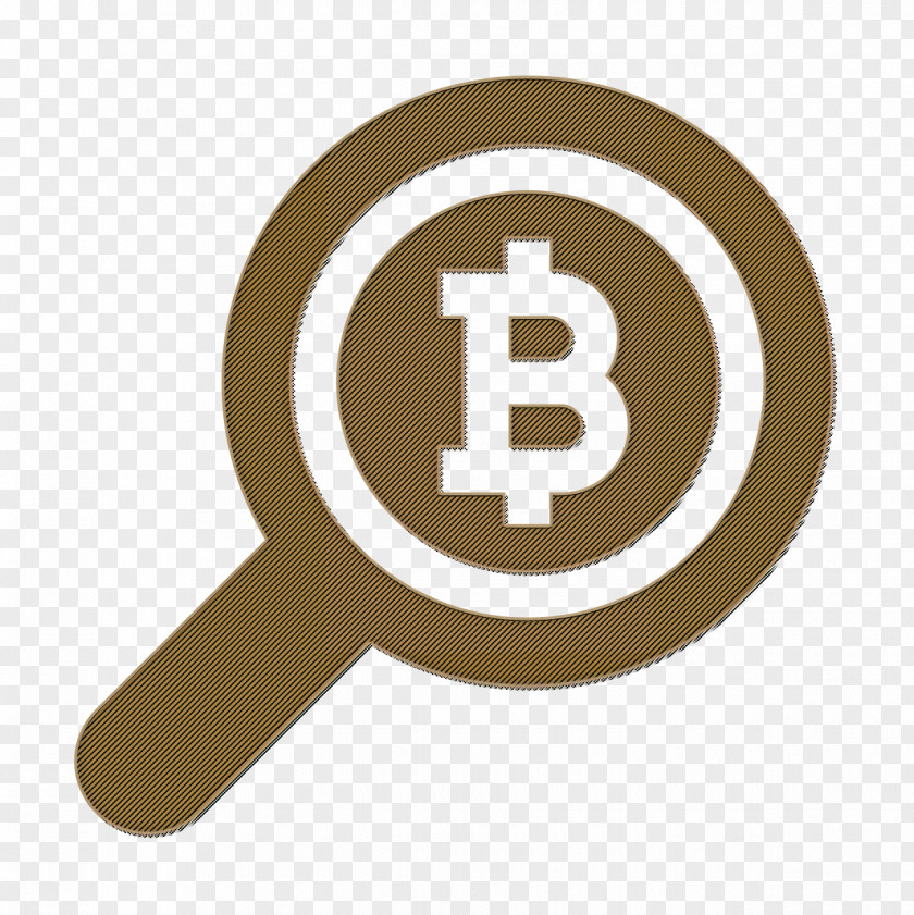 Search Icon Bitcoin PNG