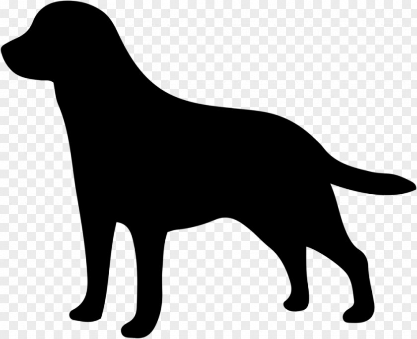 Tail Gun Dog Silhouette PNG