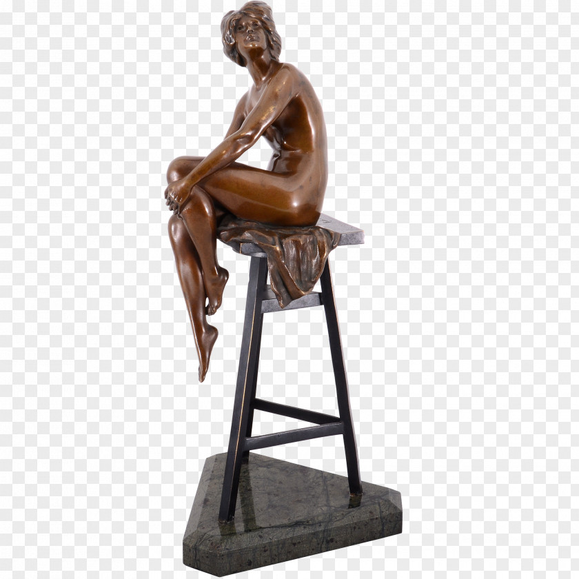 Woman's Day Bronze Sculpture Statue Figurine PNG