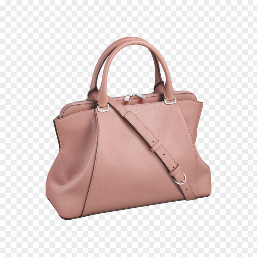 Bag Tote Handbag Leather Cartier PNG