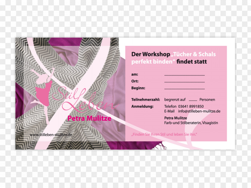 Flyer Poster Brand Pink M RTV PNG
