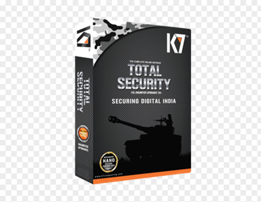 K7 Total Security 360 Safeguard Antivirus Software Compact Disc Product Key PNG