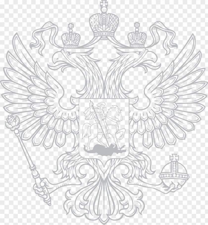 Kremlin Russian Empire Double-headed Eagle Symbol Coat Of Arms PNG