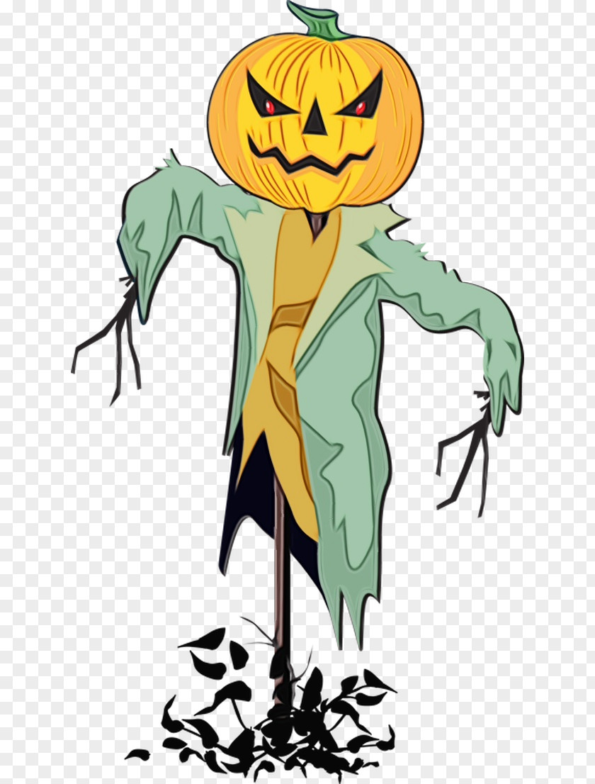 Plant Behavior Halloween Pumpkin Art PNG