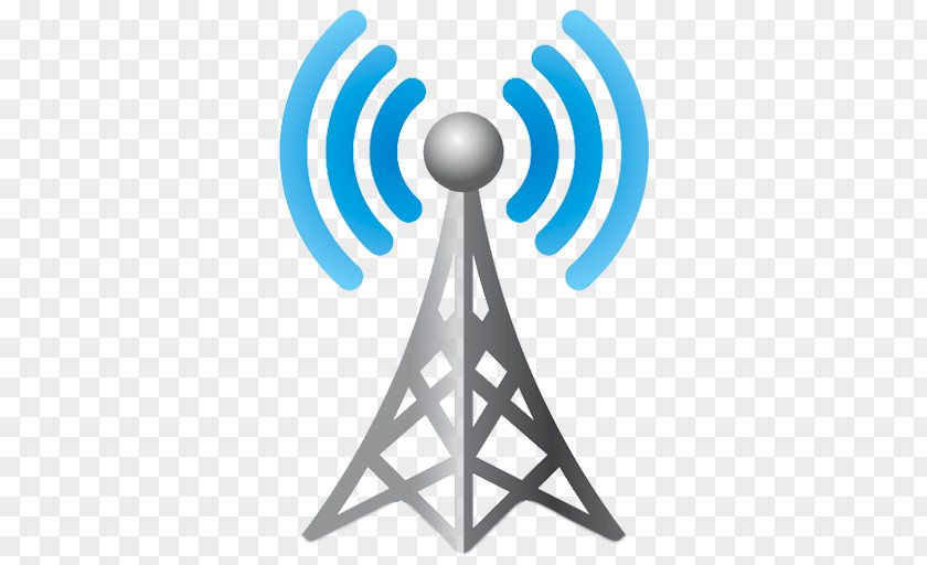 Symbol Telecommunications Tower Cell Site Aerials Wireless Mobile Phones PNG