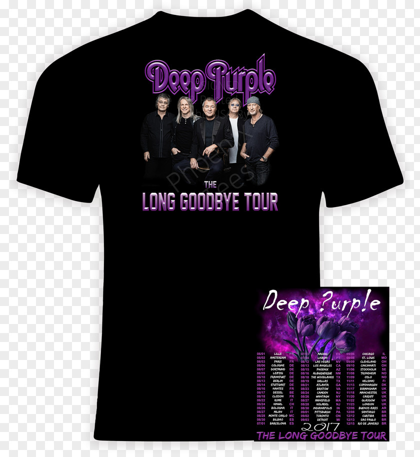 T-shirt Concert El Dorado World Tour The Joshua Tree 2017 No More Tours PNG