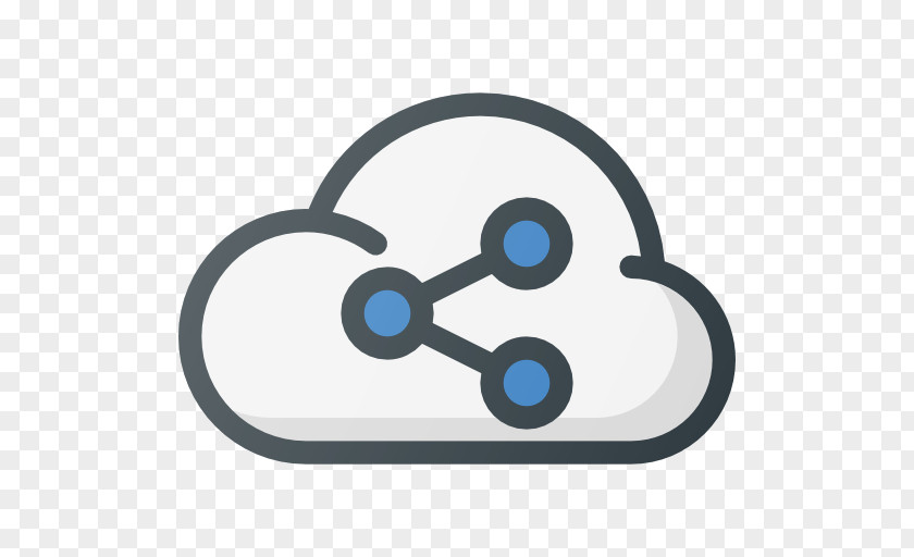 Cloud Computing Web Hosting Service Share Icon PNG