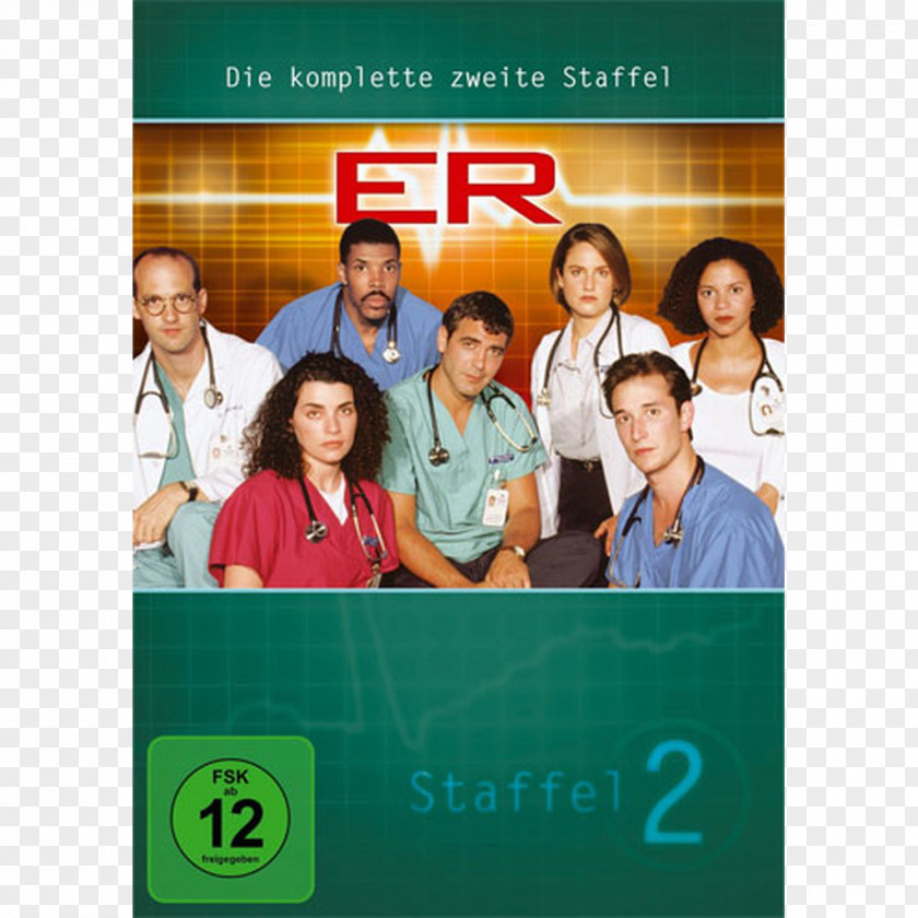 Dvd ER, Season 2 Television Show DVD 15 PNG