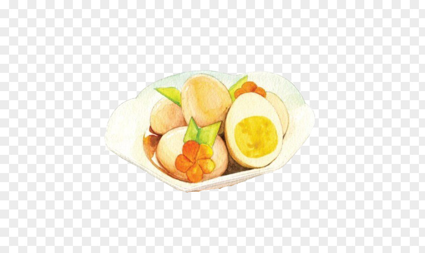 Halogen Hand Painting Eggs Stock Image Chicken Tea Egg Buffalo Wing Vegetarian Cuisine Red Cooking PNG