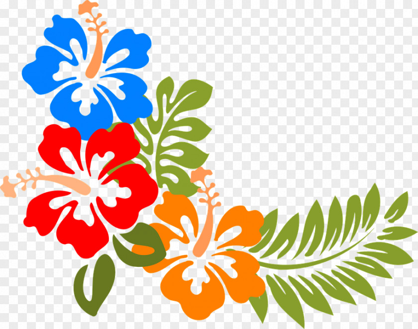 Hibiscus Vector Hawaiian Clip Art PNG