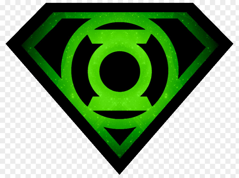 Superman Vector Logo Green Lantern Corps PNG