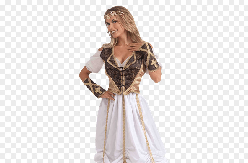 Woman Costume Middle Ages Renaissance English Medieval Clothing PNG