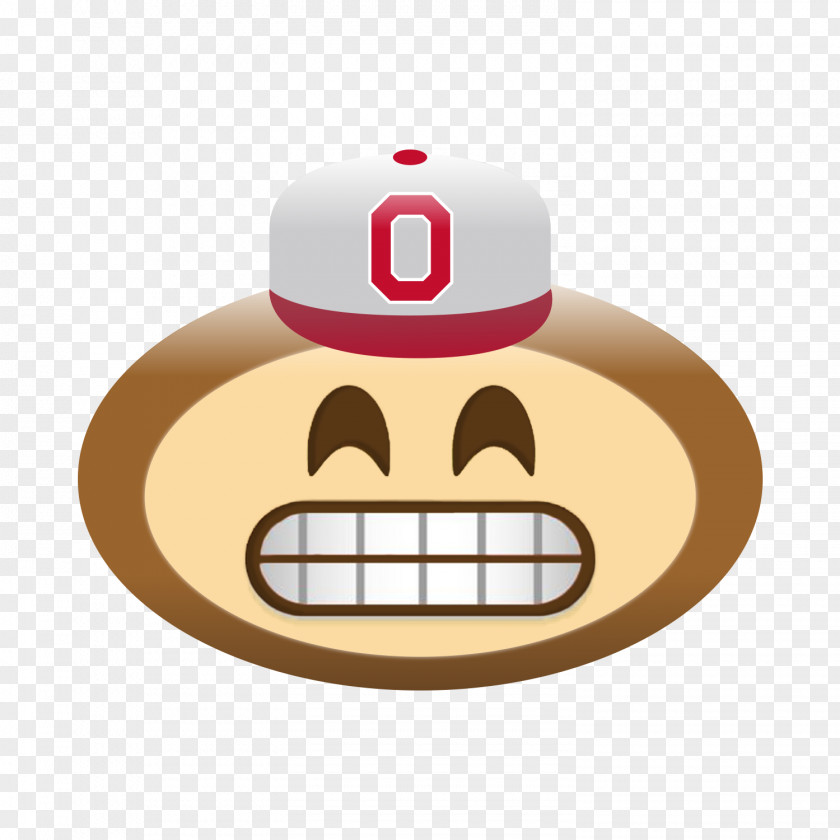 Brutus Head Cliparts Ohio State University Buckeyes Football Buckeye Emoji Clip Art PNG