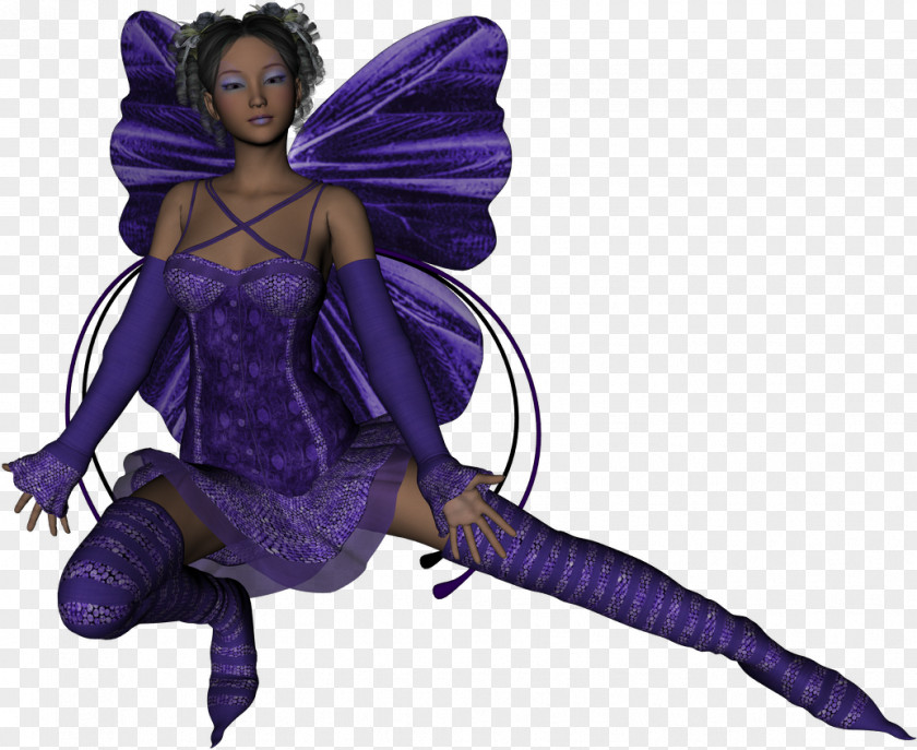 Fairy Purple Elves In Nordic Folklore PNG