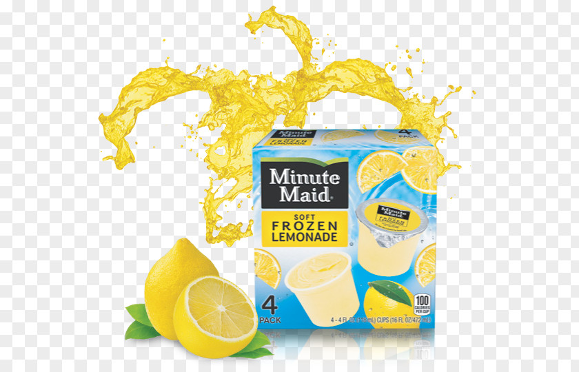 Fresh Lemonade Lemon-lime Drink Orange Juice Minute Maid PNG