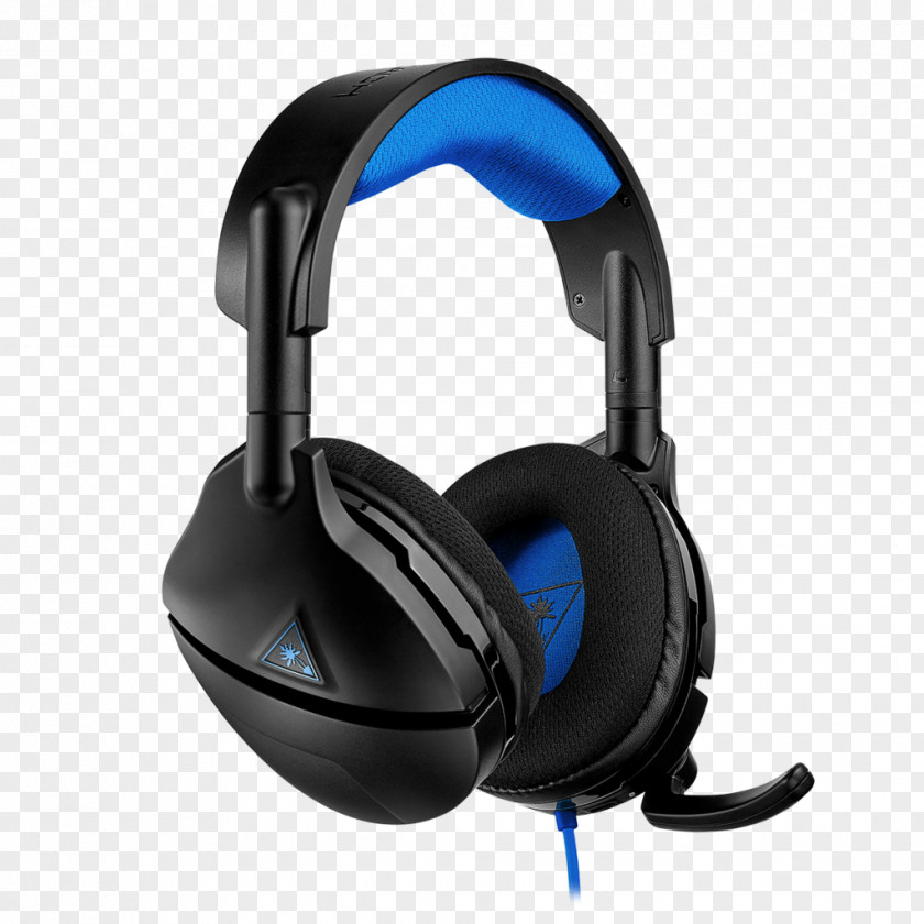 Gaming Headset Blue Turtle Beach Stealth 300 Amplified Corporation Video Games Sony PlayStation 4 Pro PNG