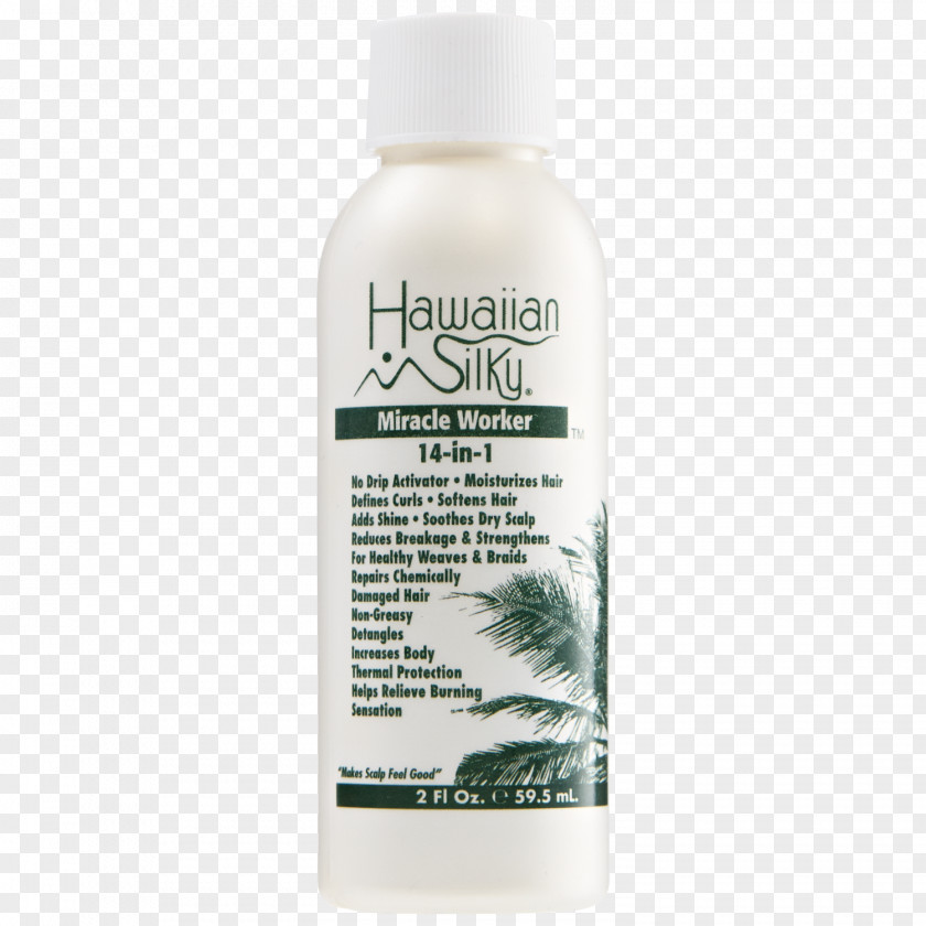 Hawaiian Silky Miracle Worker 14 In 1 Lotion Hair Conditioner Oil PNG
