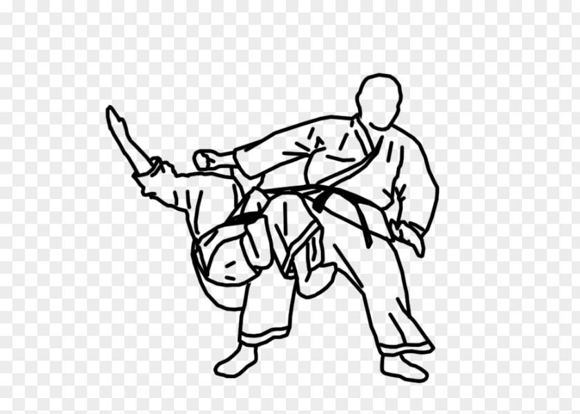 Karate Throws Tai Otoshi Clip Art PNG