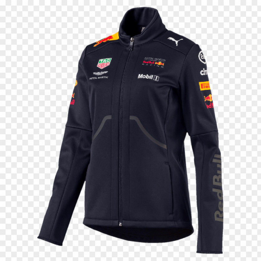 Max Verstappen Red Bull Racing Scuderia Ferrari T-shirt Formula 1 Jacket PNG