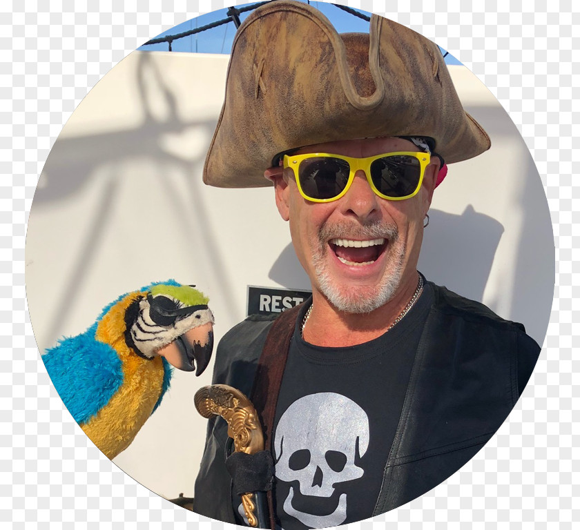 Pirate Blackbeard BlueFoot Adventures Sunglasses PNG