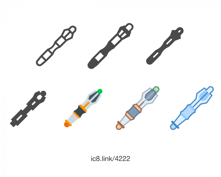 Screwdriver Vector Font PNG